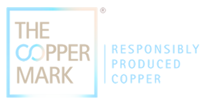 Logo The Copper Mark - Responsibly Produced Copper.